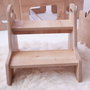 Hanah Home Steps Taburete para niños Marrón